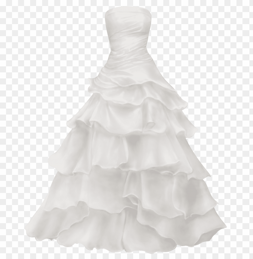 Detail Wedding Dresses Png Nomer 8