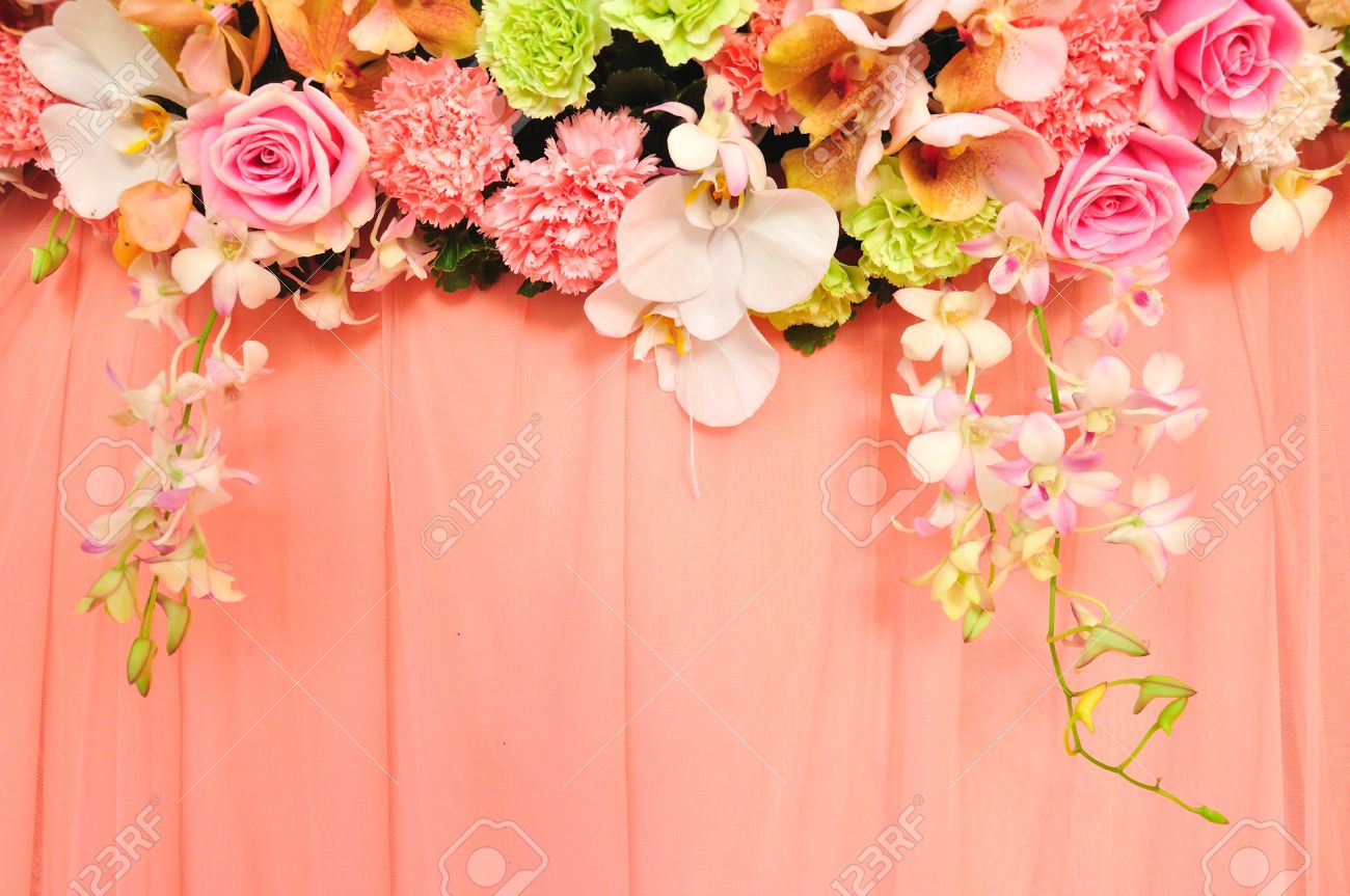 Detail Wedding Flower Background Nomer 9