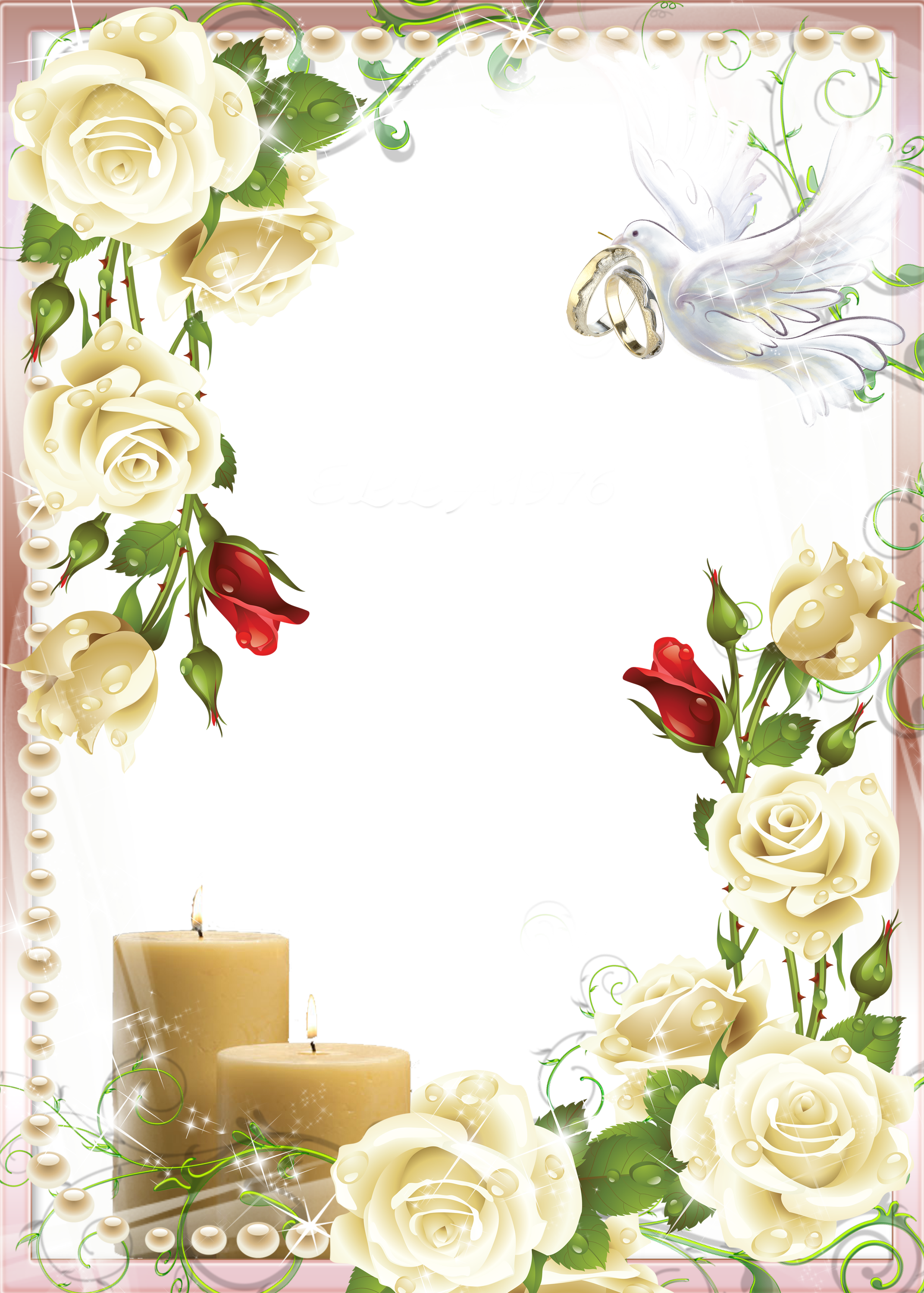 Detail Wedding Frames Png Nomer 6