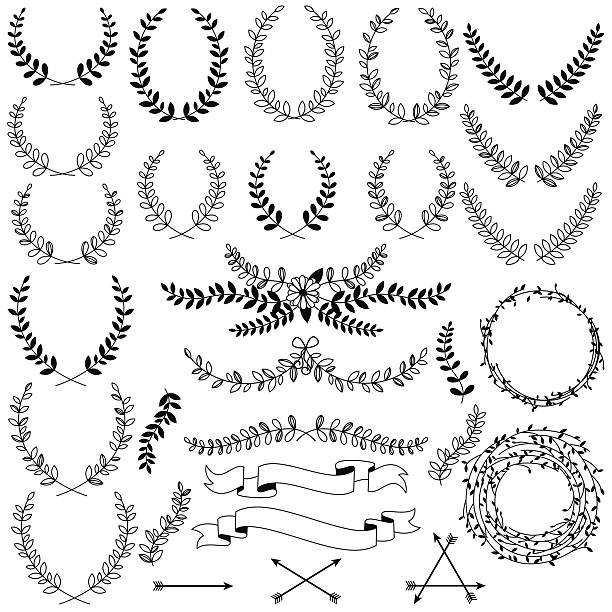 Detail Wedding Garland Clipart Nomer 15