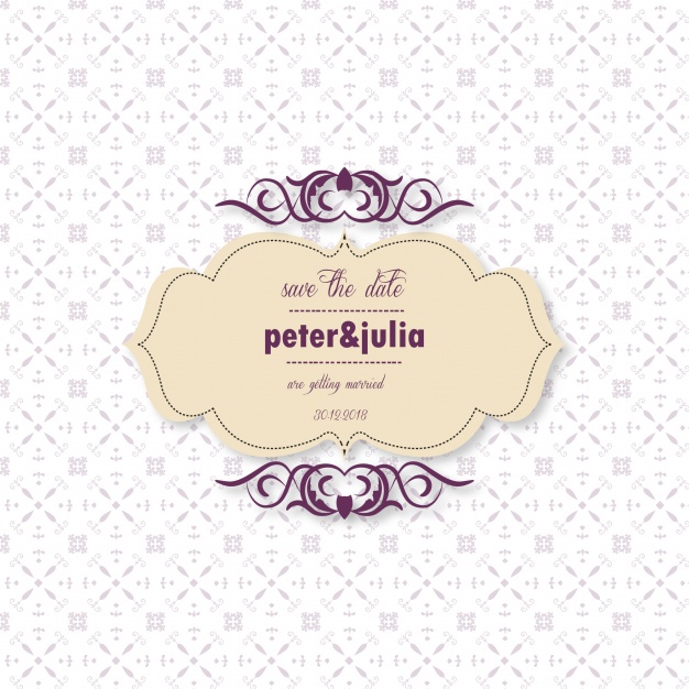 Detail Wedding Pattern Background Nomer 44