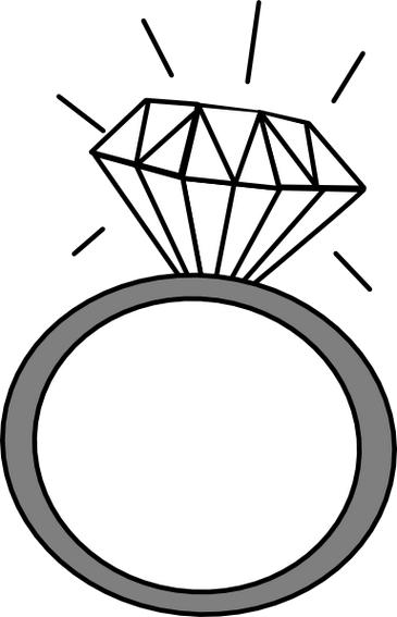 Detail Wedding Ring Clipart Nomer 36