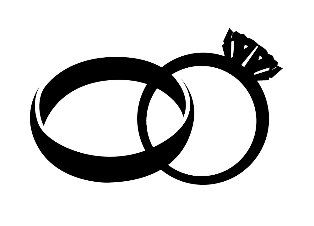 Detail Wedding Ring Clipart Nomer 5