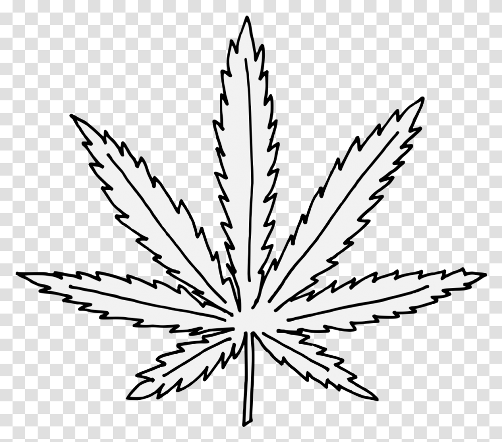 Detail Weed Leaf Outline Drawing Nomer 28