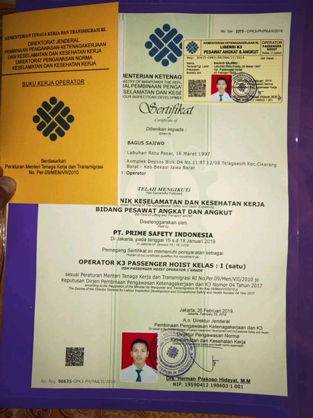Sio Surat Ijin Operator - KibrisPDR