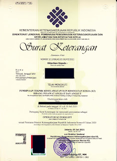 Detail Sio Surat Ijin Operator Nomer 28