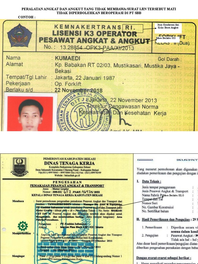 Detail Sio Surat Ijin Operator Nomer 32