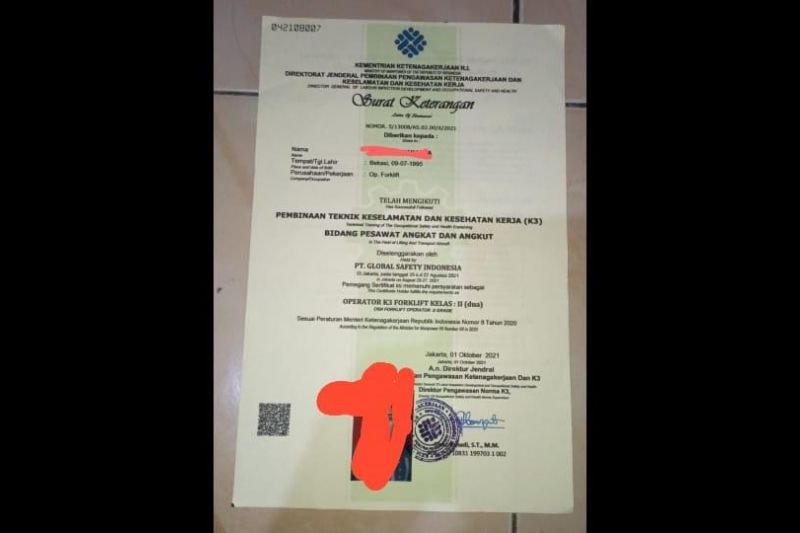 Detail Sio Surat Ijin Operator Nomer 44