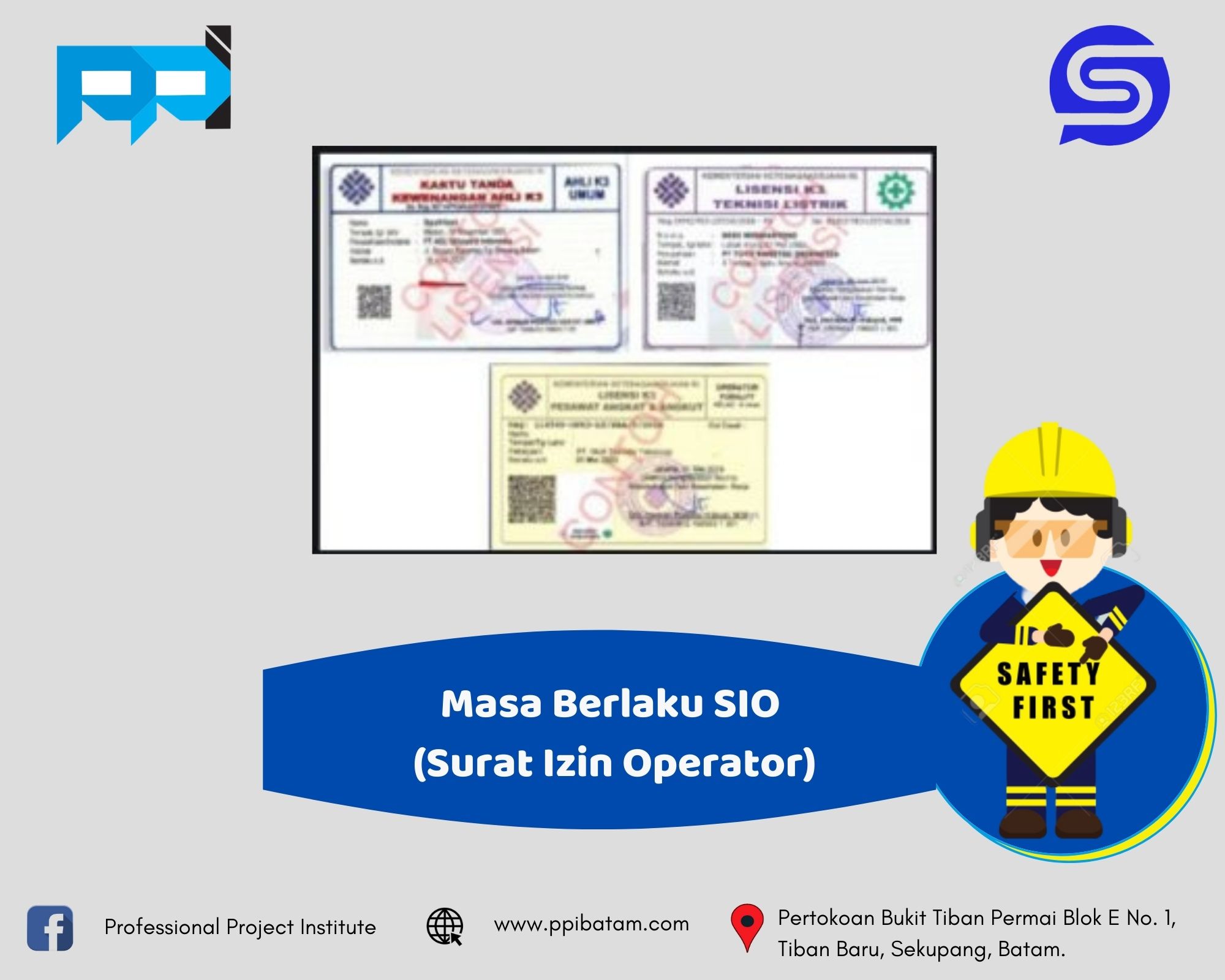 Detail Sio Surat Ijin Operator Nomer 48