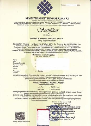 Detail Sio Surat Ijin Operator Nomer 7