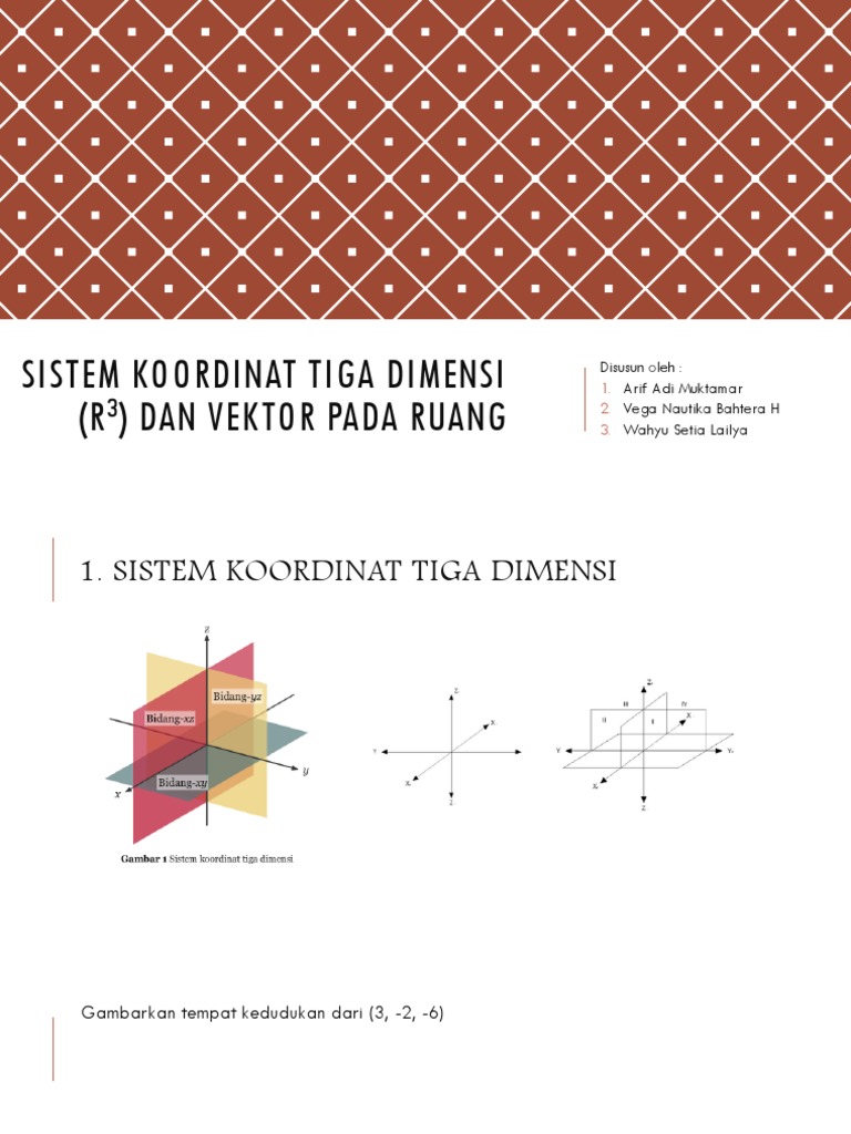 Detail Sistem Koordinat 3 Dimensi Nomer 50