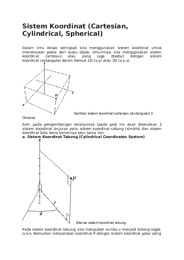 Detail Sistem Koordinat 3 Dimensi Nomer 52