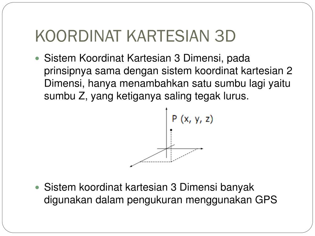 Detail Sistem Koordinat Kartesius 3 Dimensi Nomer 48
