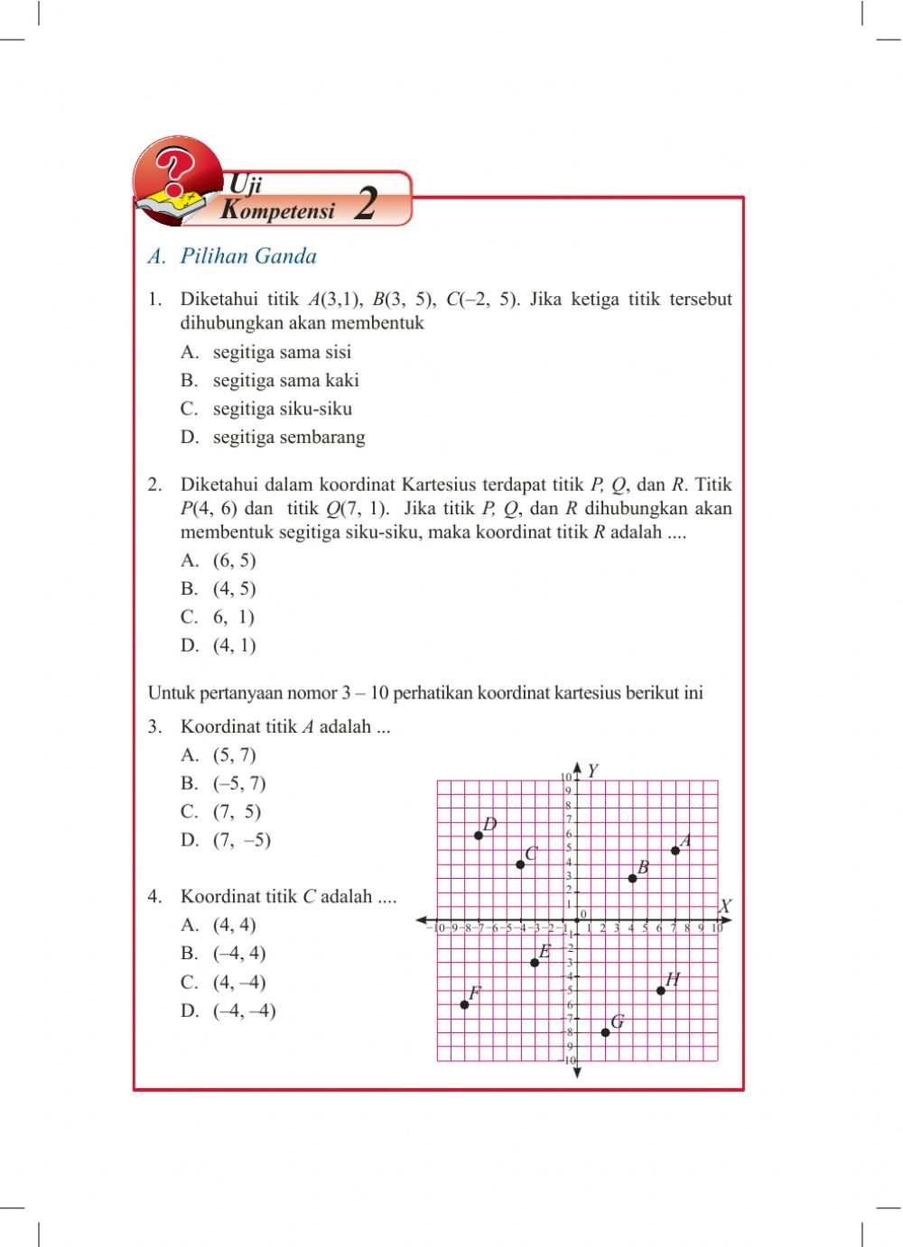 Detail Sistem Koordinat Siku Siku Nomer 10