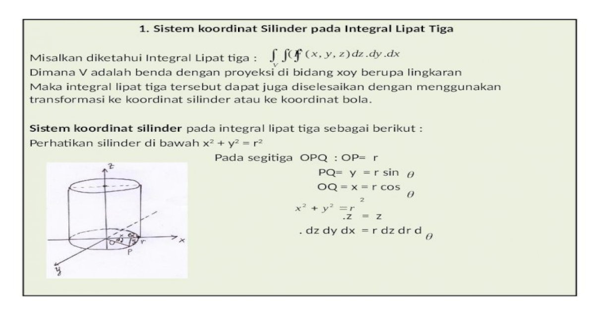 Detail Sistem Koordinat Silinder Nomer 46