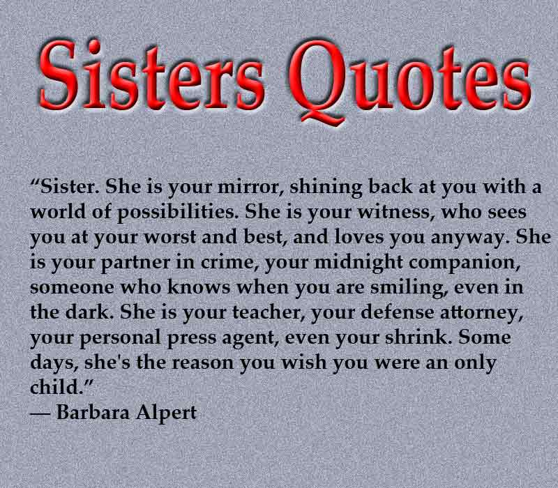 Detail Sister Love Quotes Nomer 49