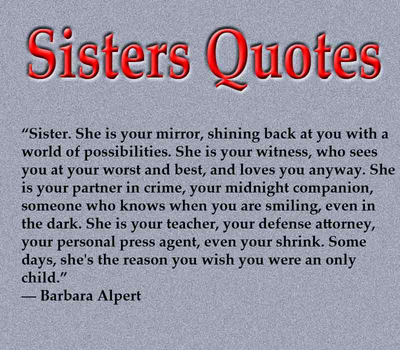 Detail Sister Quotes Tumblr Nomer 27