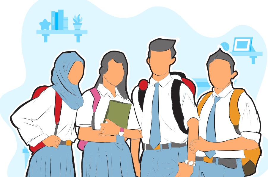 Detail Siswa Sma Vector Nomer 6