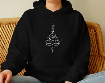 Detail Sit In Lotus Hoodie Sweater Nomer 46
