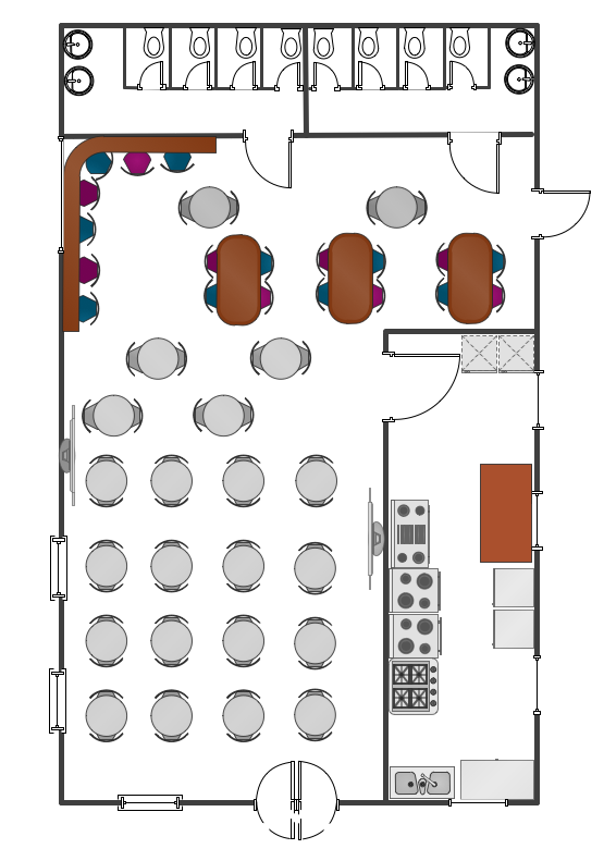 Detail Site Plan Cafe Nomer 2