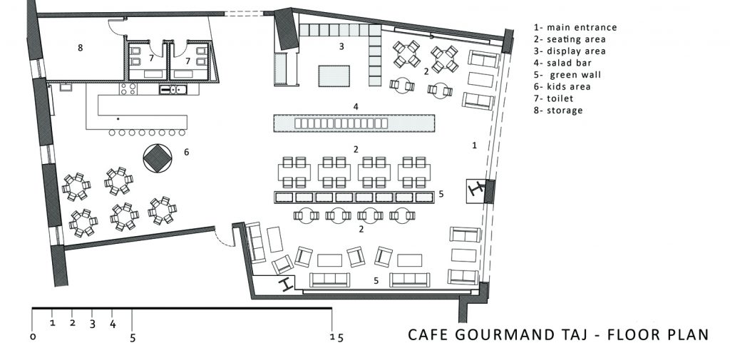 Detail Site Plan Cafe Nomer 38