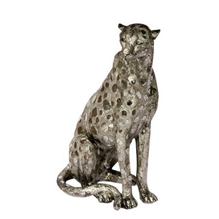 Detail Sitting Cheetah Statue Nomer 26