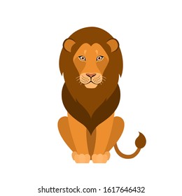 Detail Sitting Lion Clipart Nomer 26