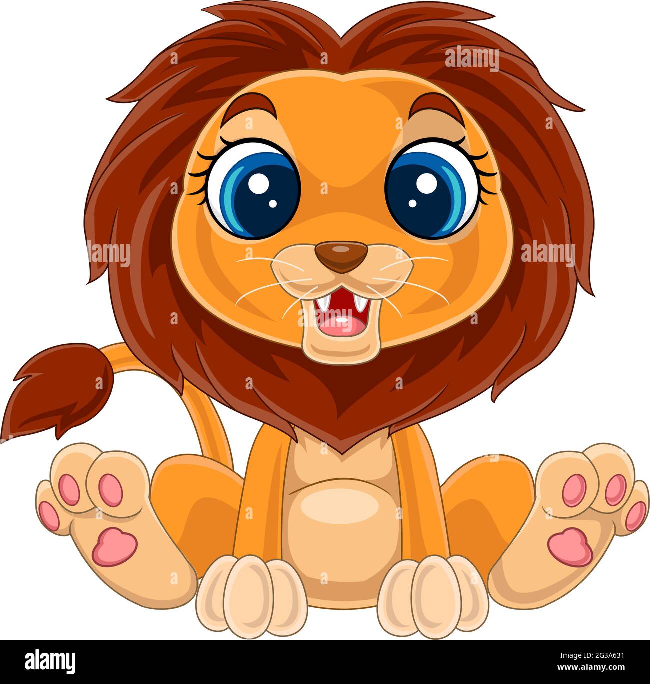 Detail Sitting Lion Clipart Nomer 32