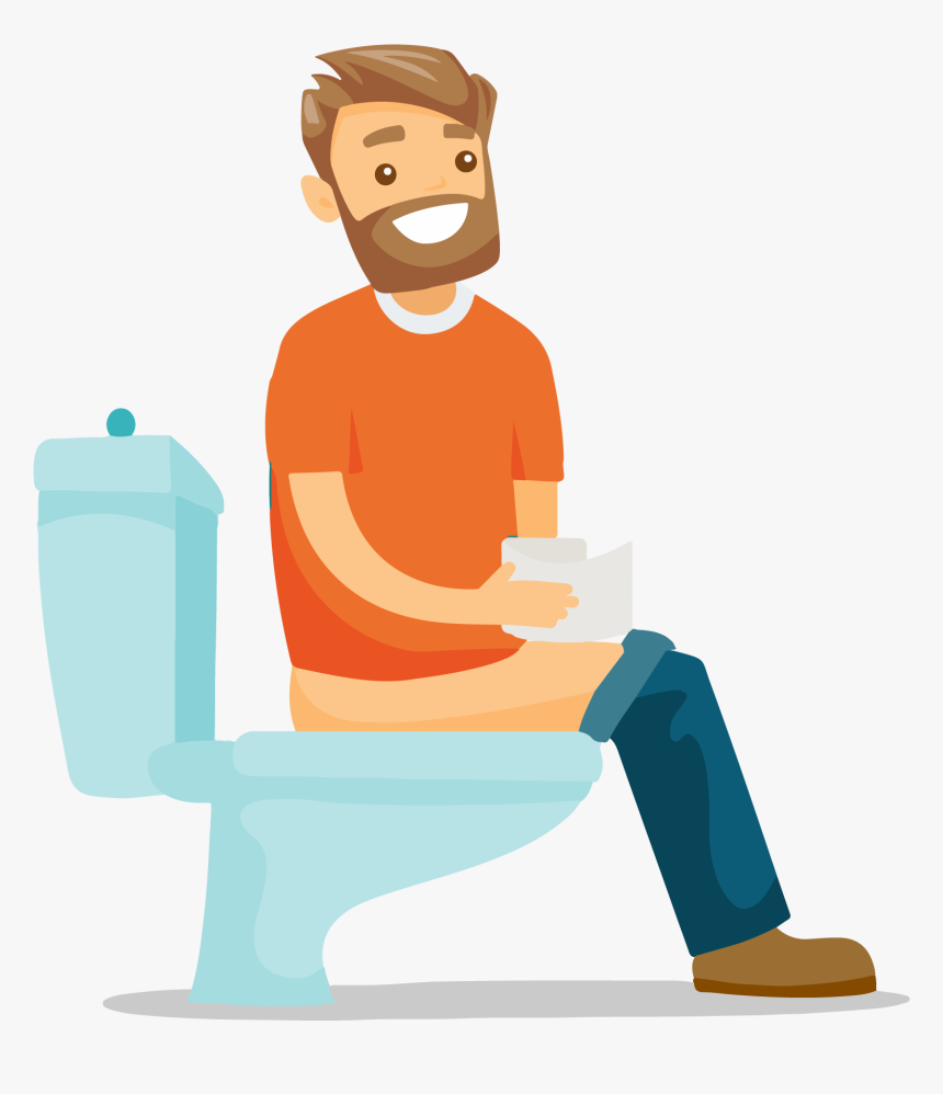 Detail Sitting On Toilet Clipart Nomer 3