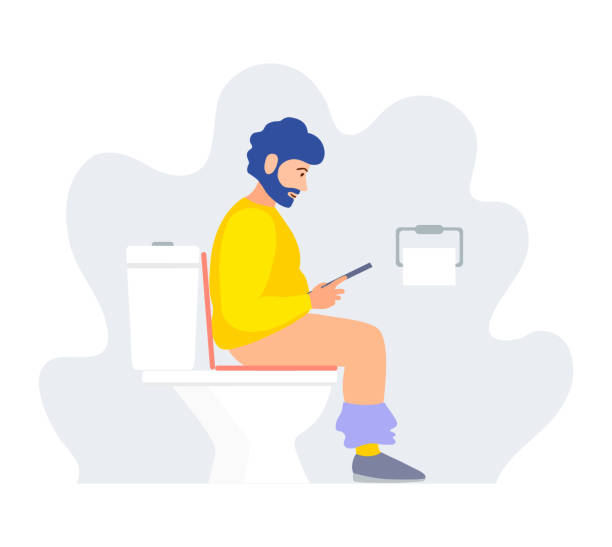 Detail Sitting On Toilet Clipart Nomer 29