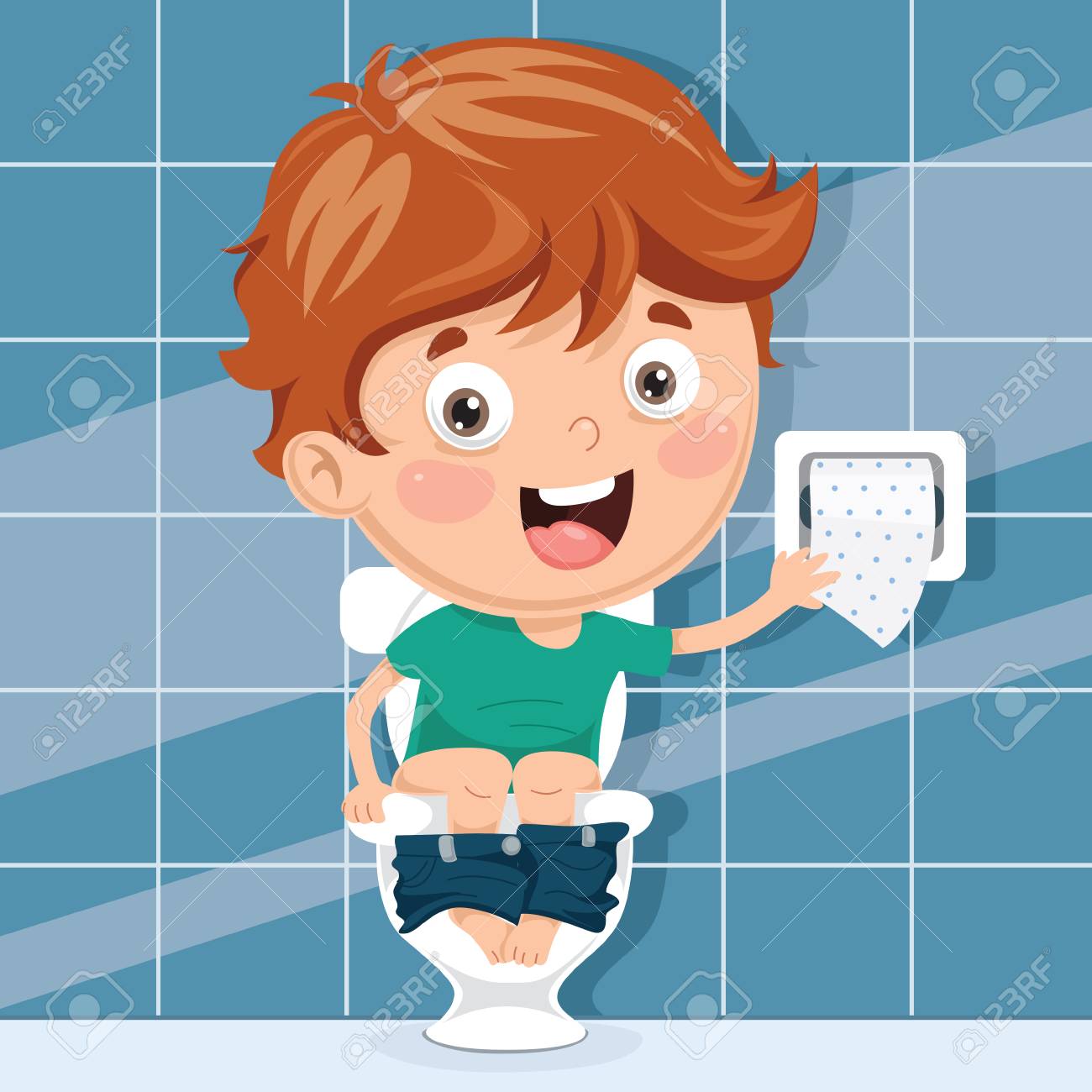 Detail Sitting On Toilet Clipart Nomer 40