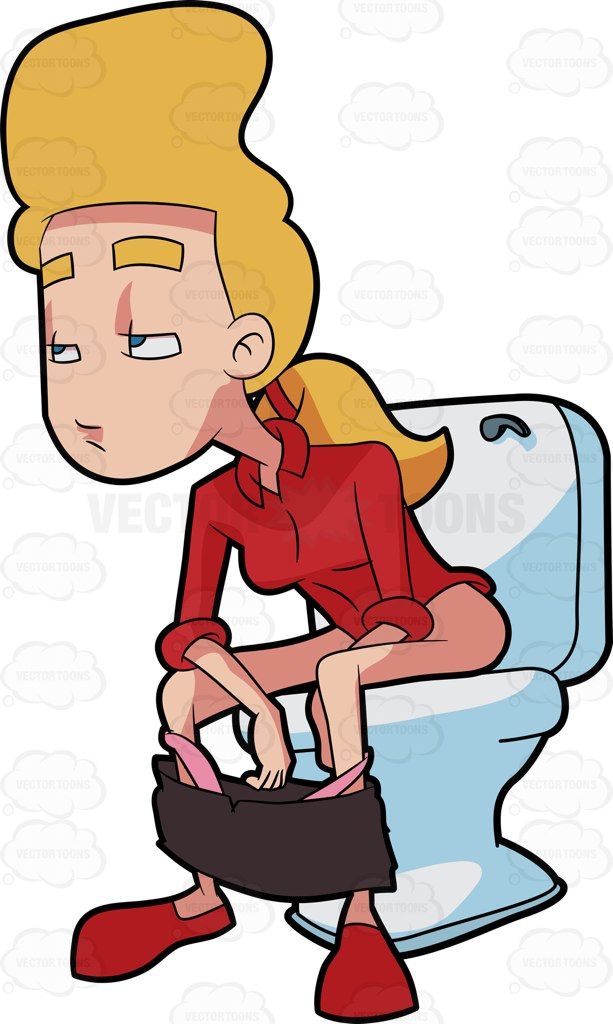 Detail Sitting On Toilet Clipart Nomer 48