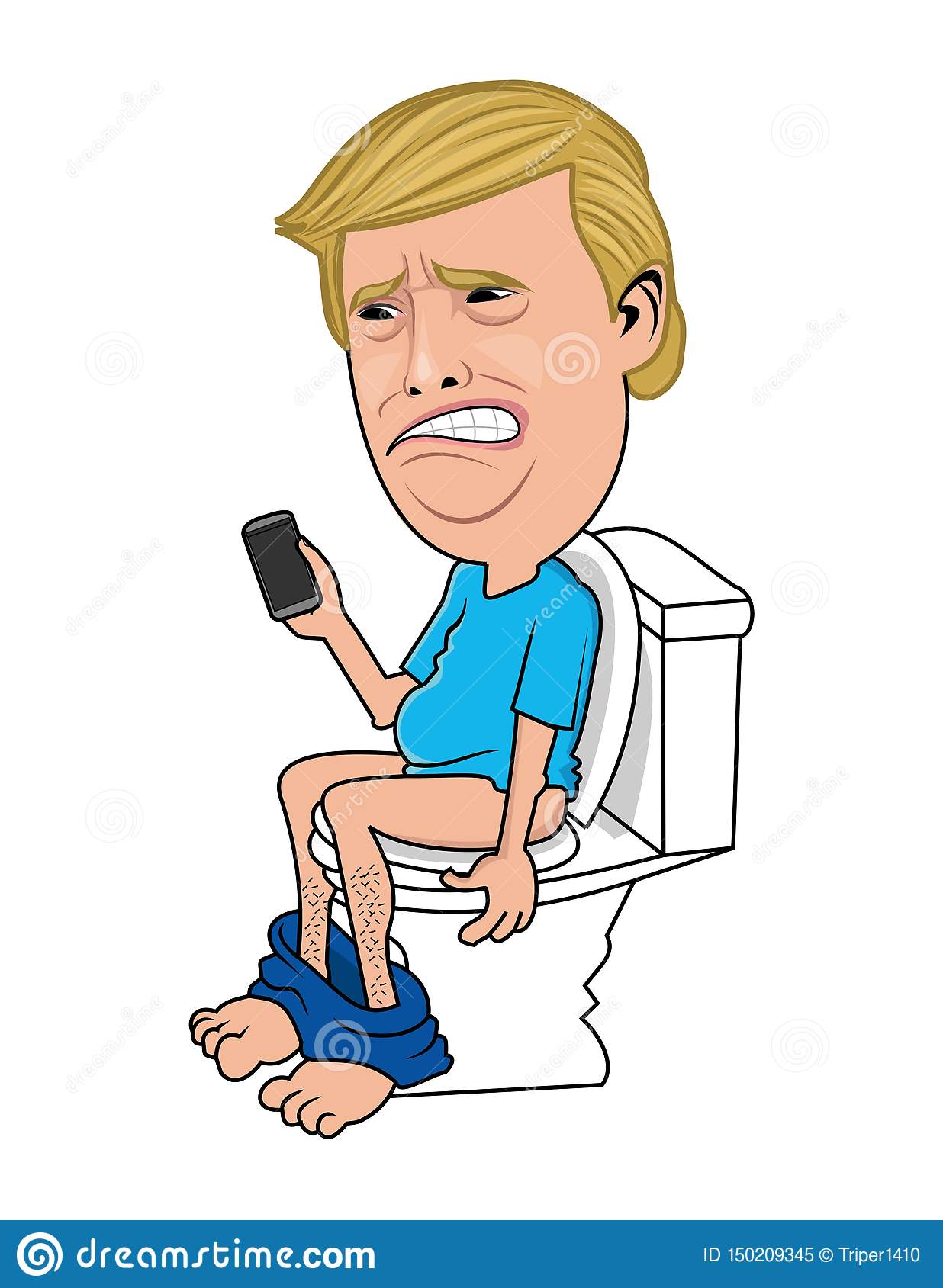 Detail Sitting On Toilet Clipart Nomer 7