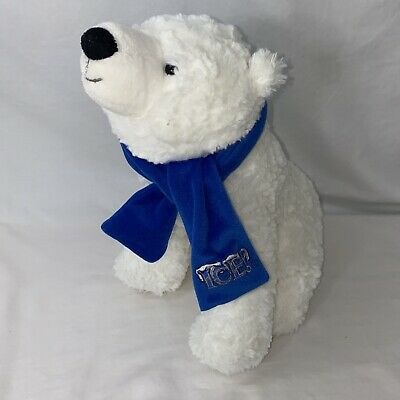 Download Sitting Polar Bear With Scarf Nomer 20