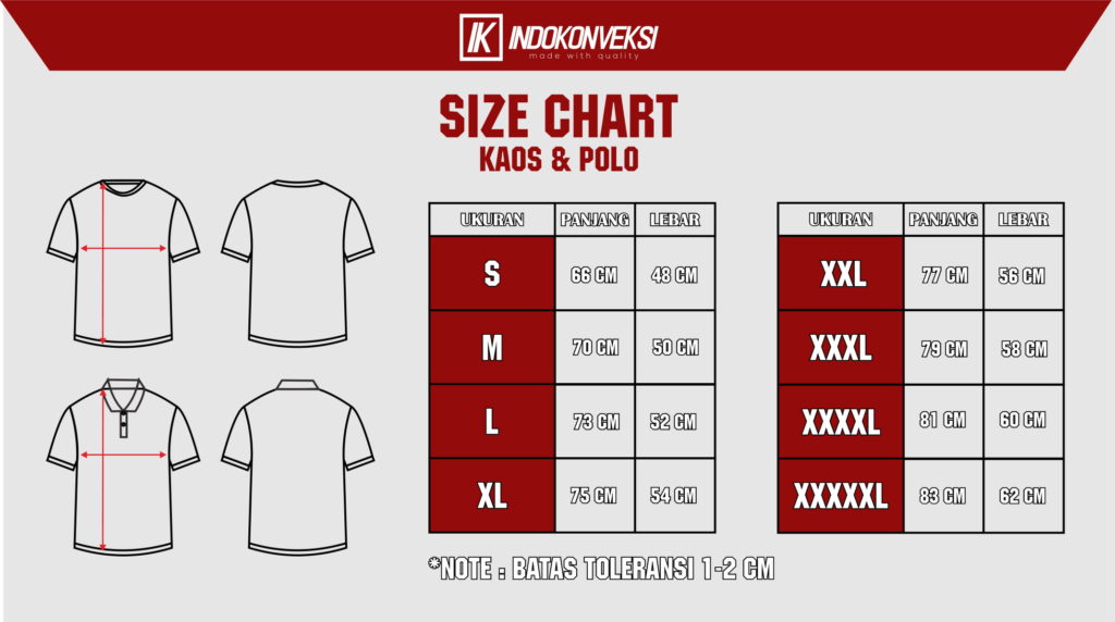 Detail Size Chart Kaos Png Nomer 35