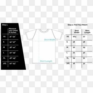 Detail Size Chart Kaos Png Nomer 57