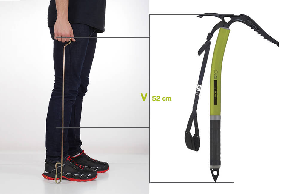 Detail Sizing Ice Axe Nomer 4