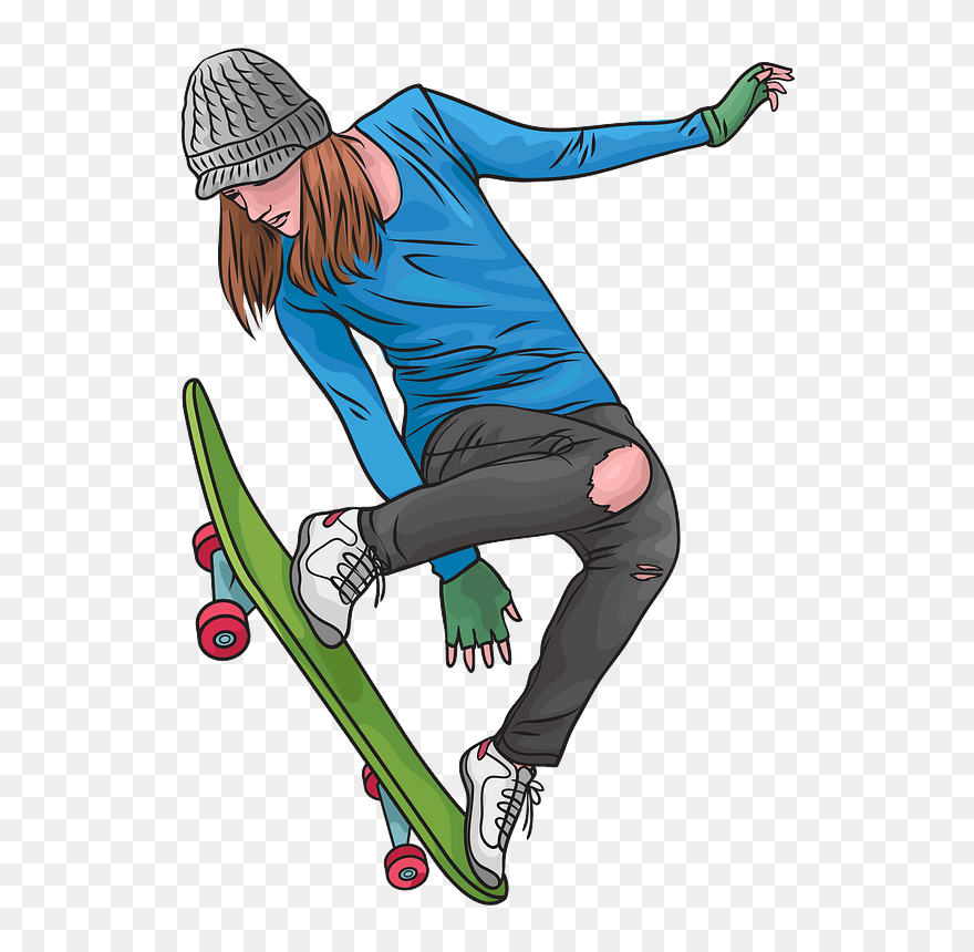 Detail Skate Board Clipart Nomer 37