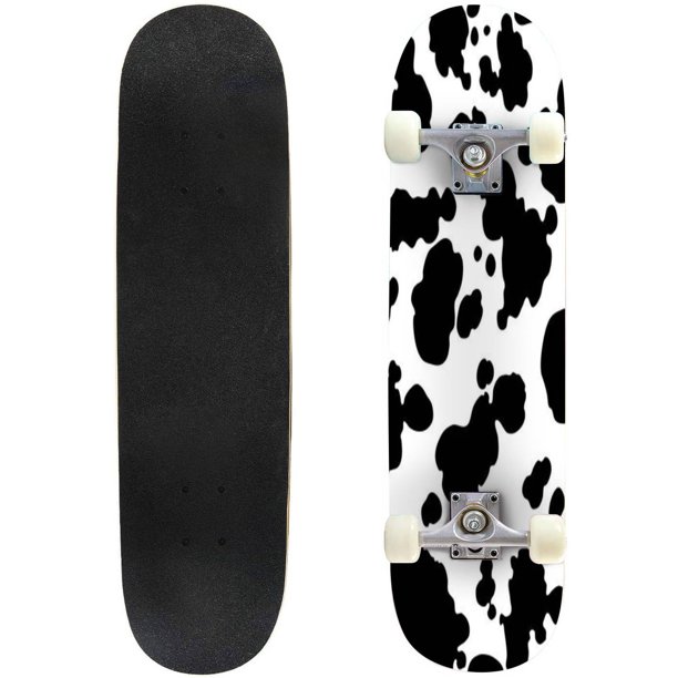 Skateboard Cow Print - KibrisPDR