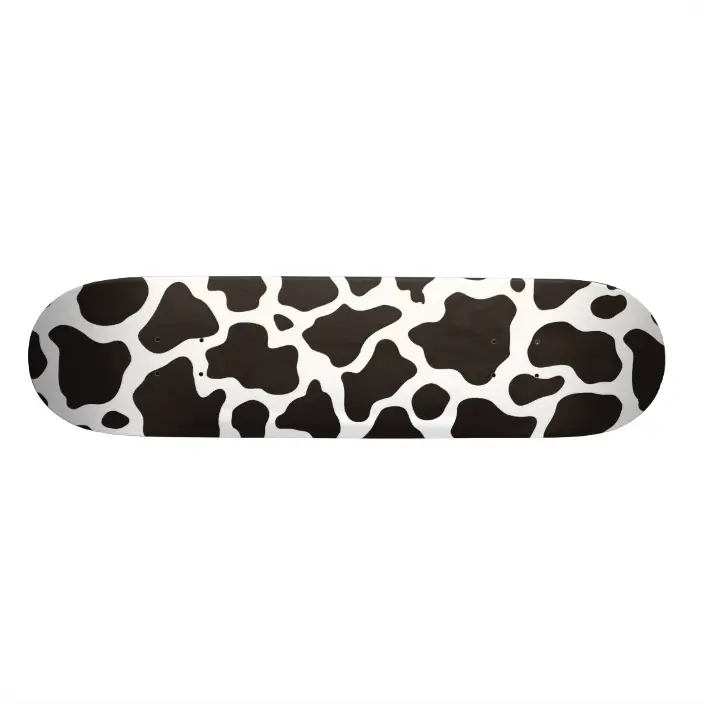 Detail Skateboard Cow Print Nomer 3