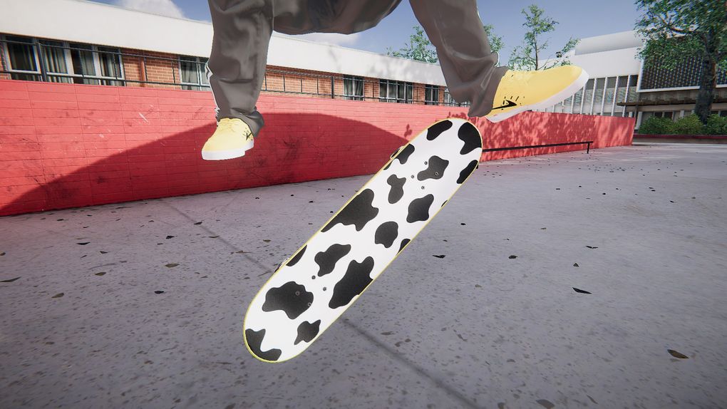 Detail Skateboard Cow Print Nomer 28