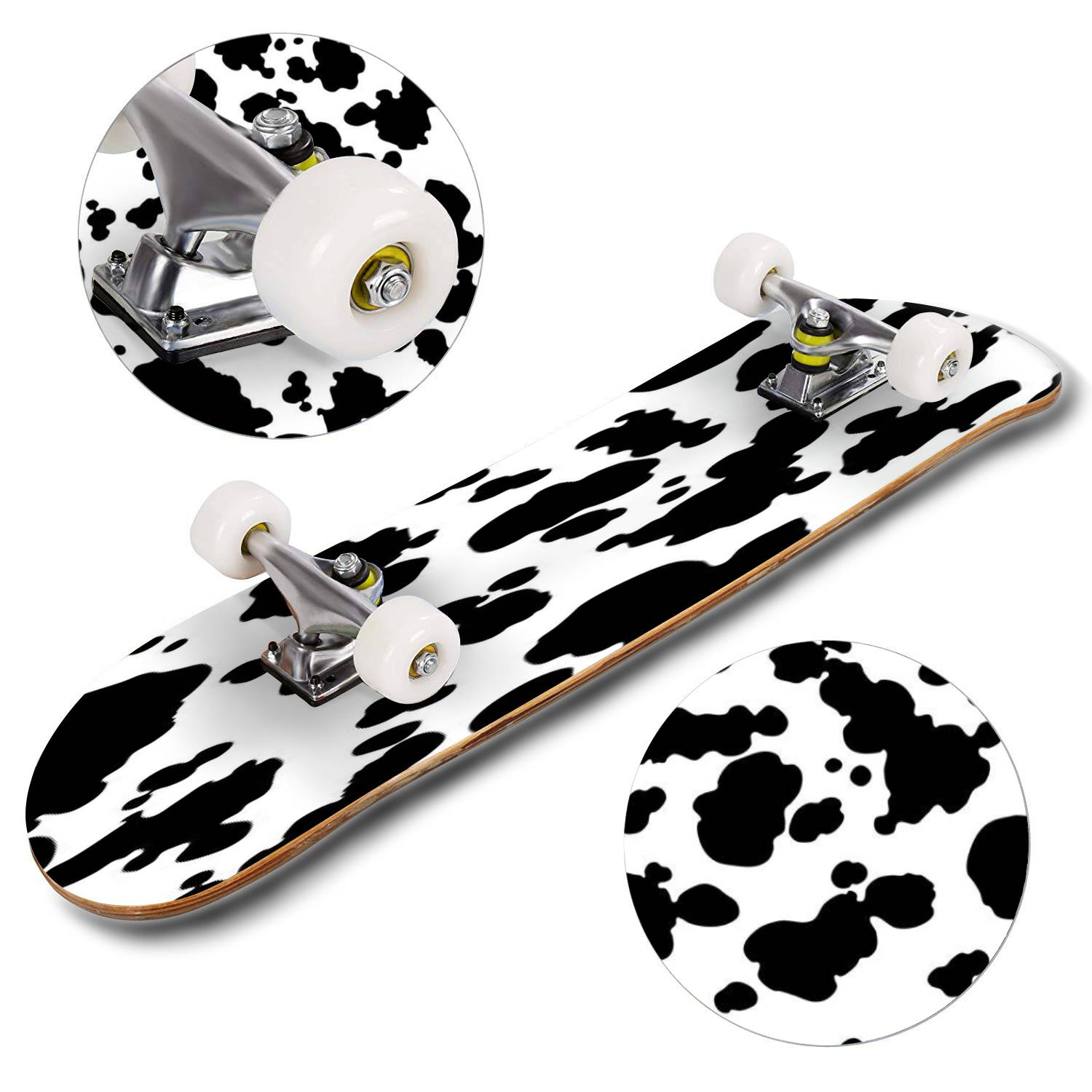 Detail Skateboard Cow Print Nomer 34