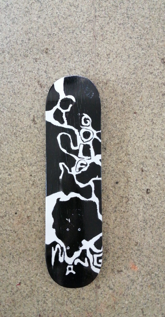 Detail Skateboard Cow Print Nomer 52