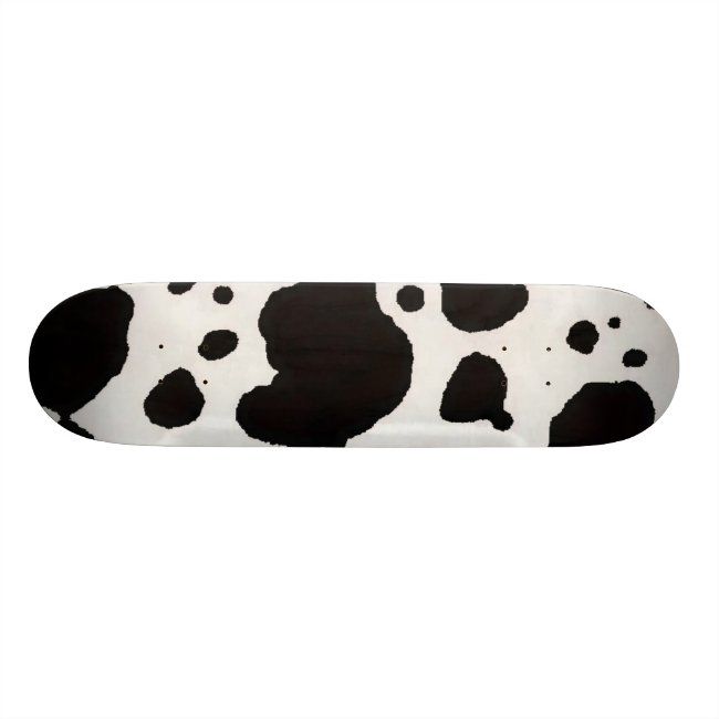 Detail Skateboard Cow Print Nomer 7