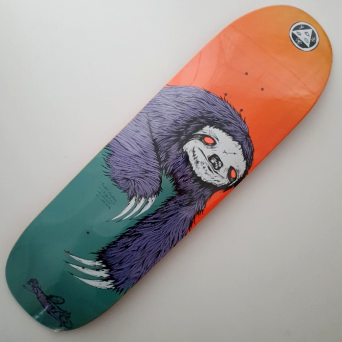 Detail Skateboard Sloth Nomer 36