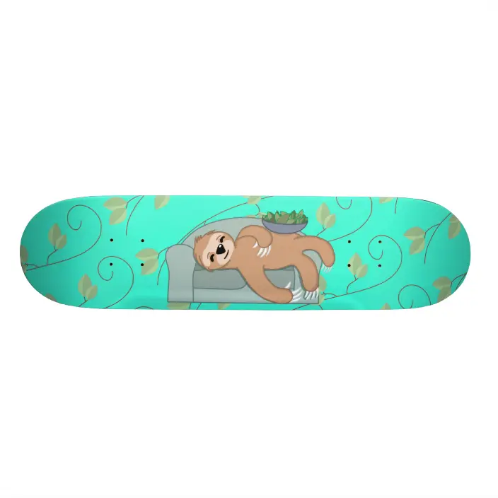 Detail Skateboard Sloth Nomer 46