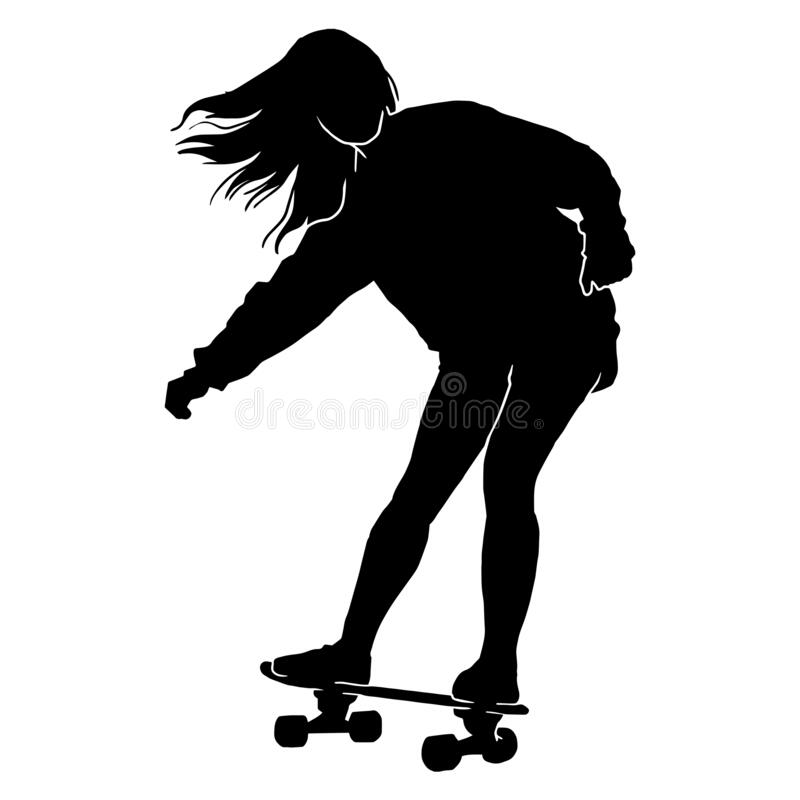 Detail Skateboarder Silhouette Clip Art Nomer 49