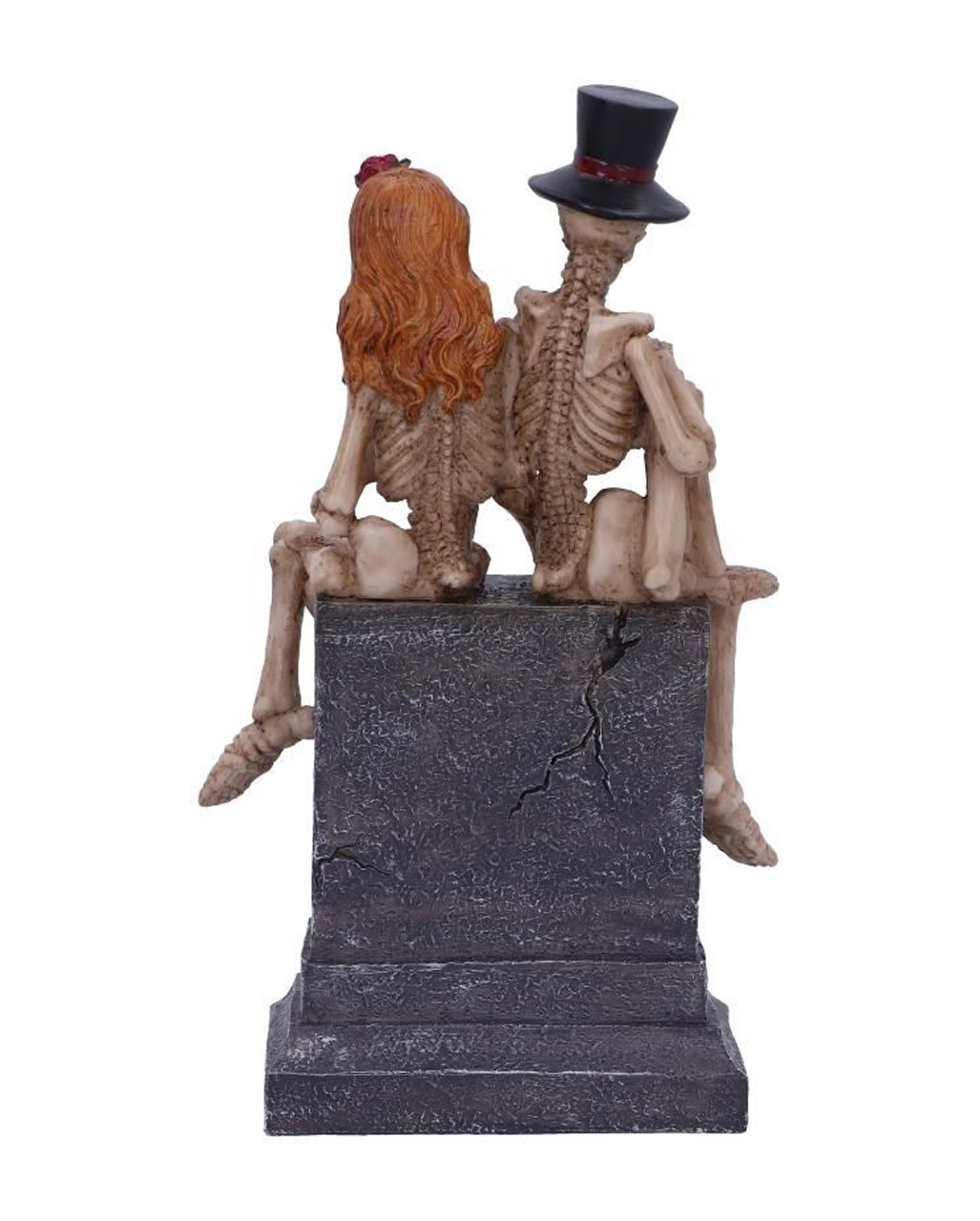 Detail Skeleton Bride And Groom Statue Nomer 35