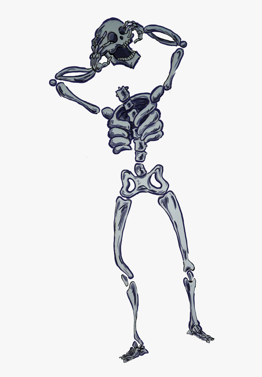 Detail Skeleton Clipart Transparent Nomer 34