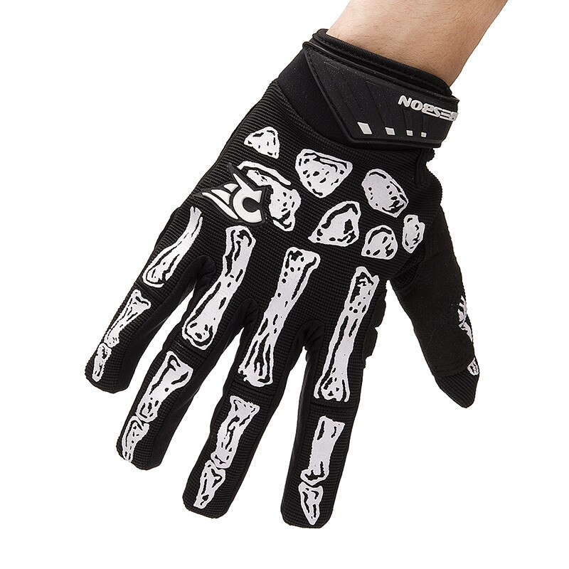 Detail Skeleton Cycling Gloves Nomer 12